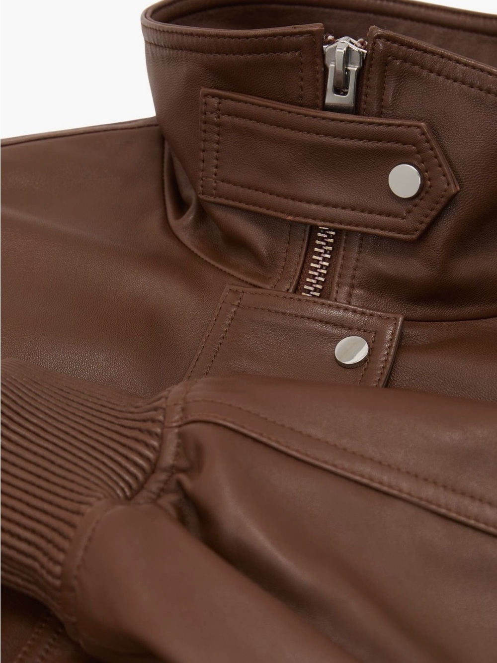 Reiss
Cara Leather
Bomber Jacket Size - 0 - Picture 5 of 11